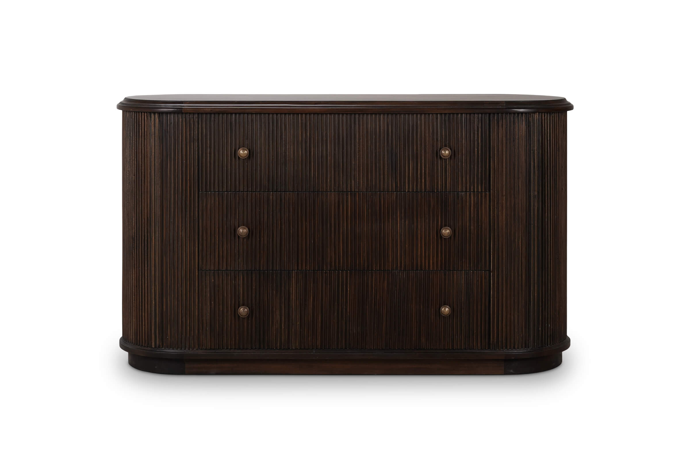 Kraton 3 Drawer Oval Dresser