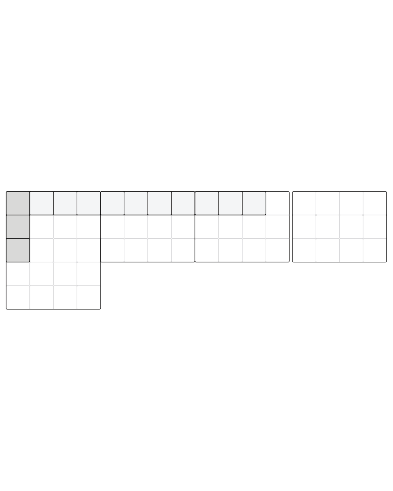 Bari Sectional, Chaise