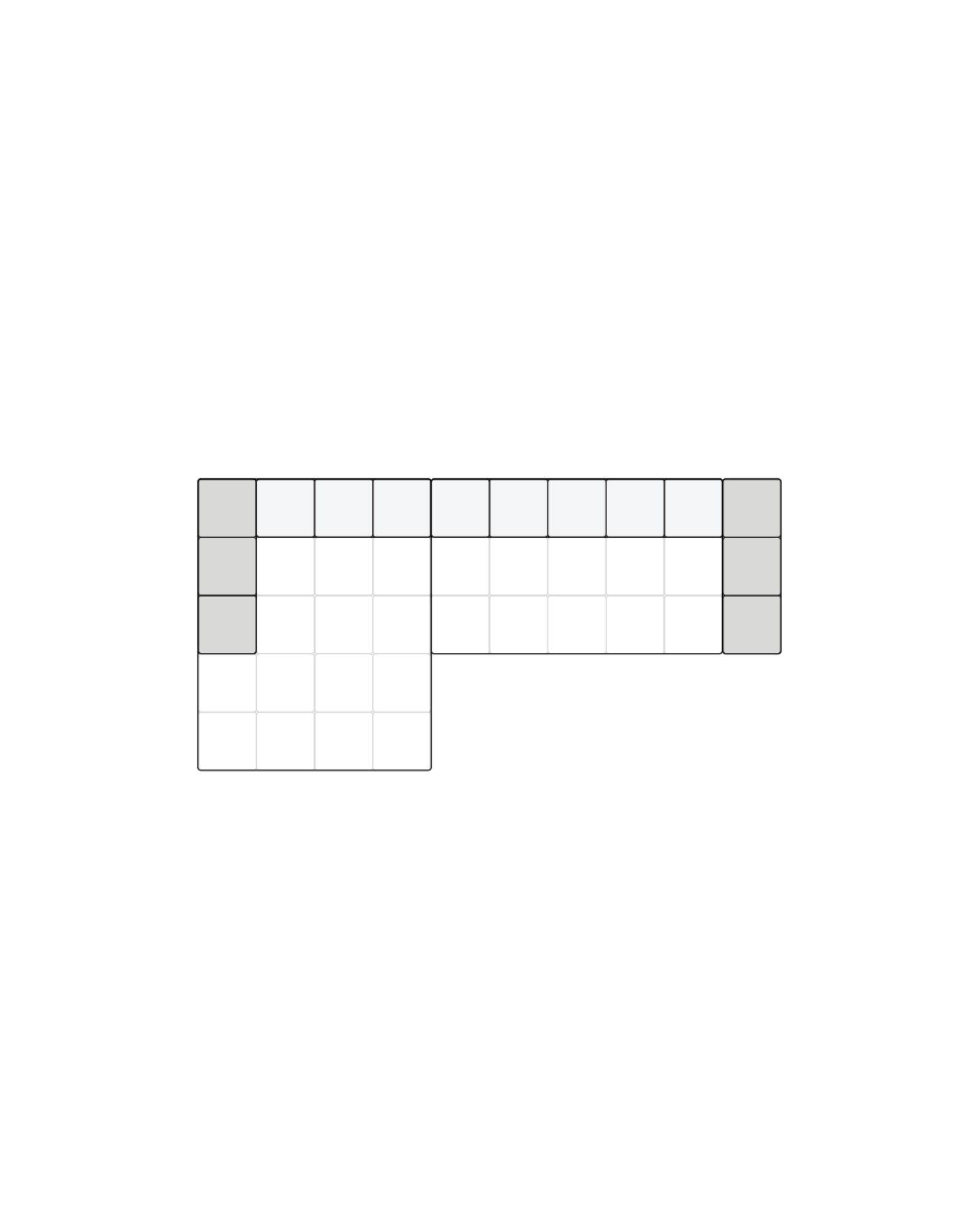 Bari Sectional, Chaise