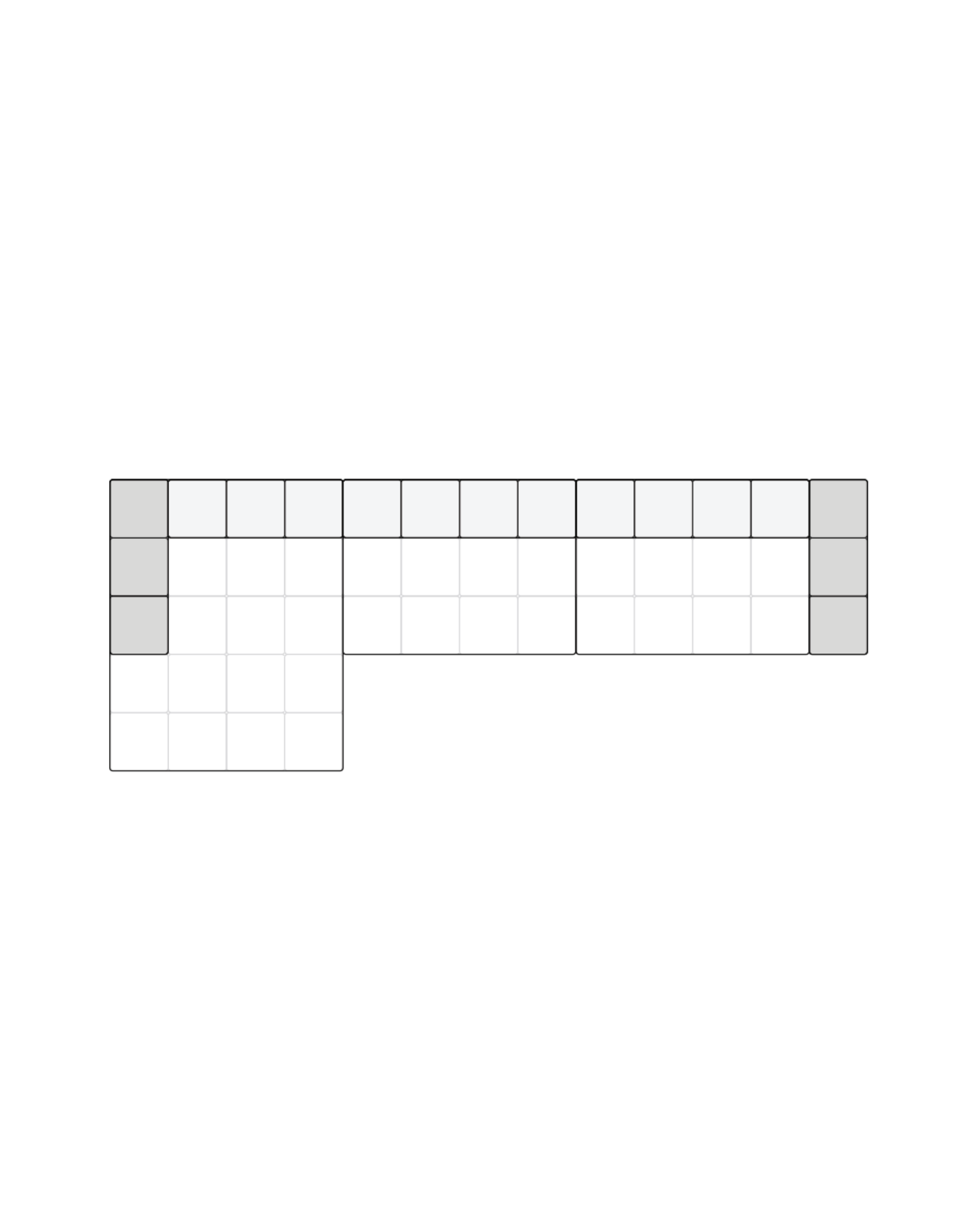 Bari Sectional, Chaise