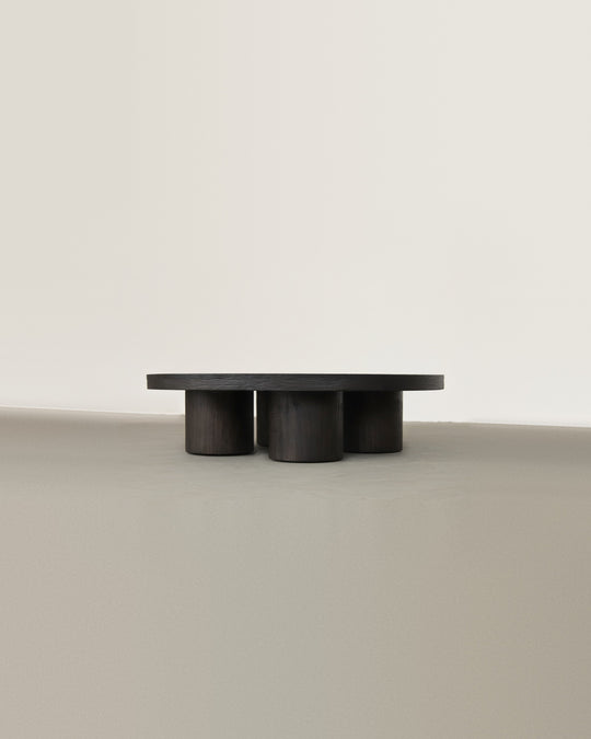 Domo Coffee Table in Rustic Warm Black