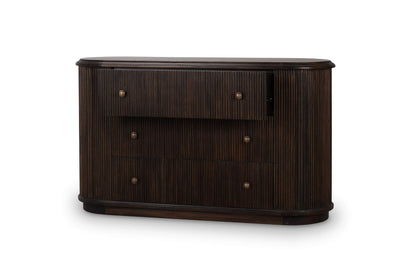Kraton 3 Drawer Oval Dresser
