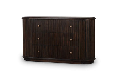 Kraton 3 Drawer Oval Dresser