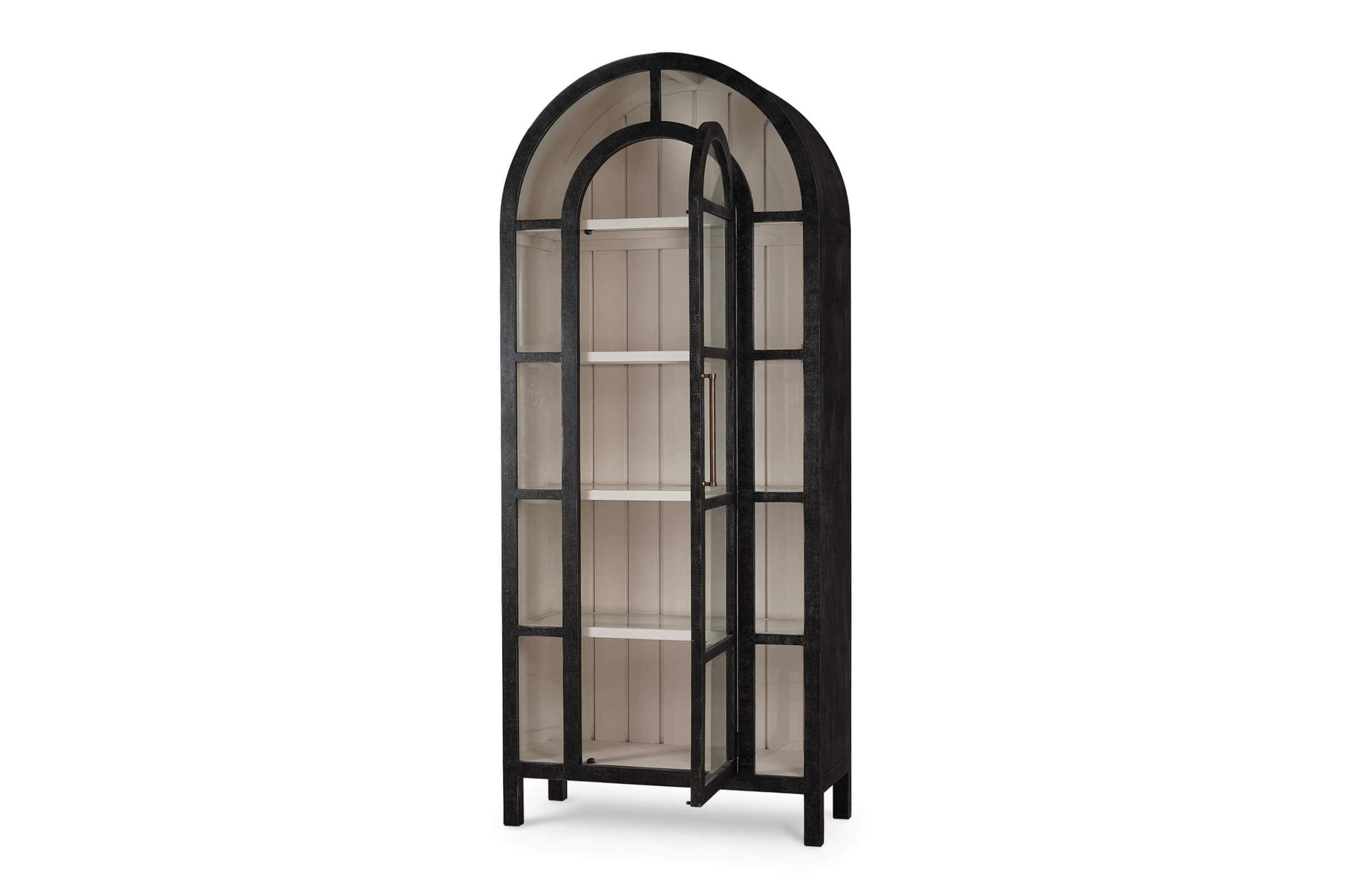 Vannes Display Cabinet w/ Glass Shelves