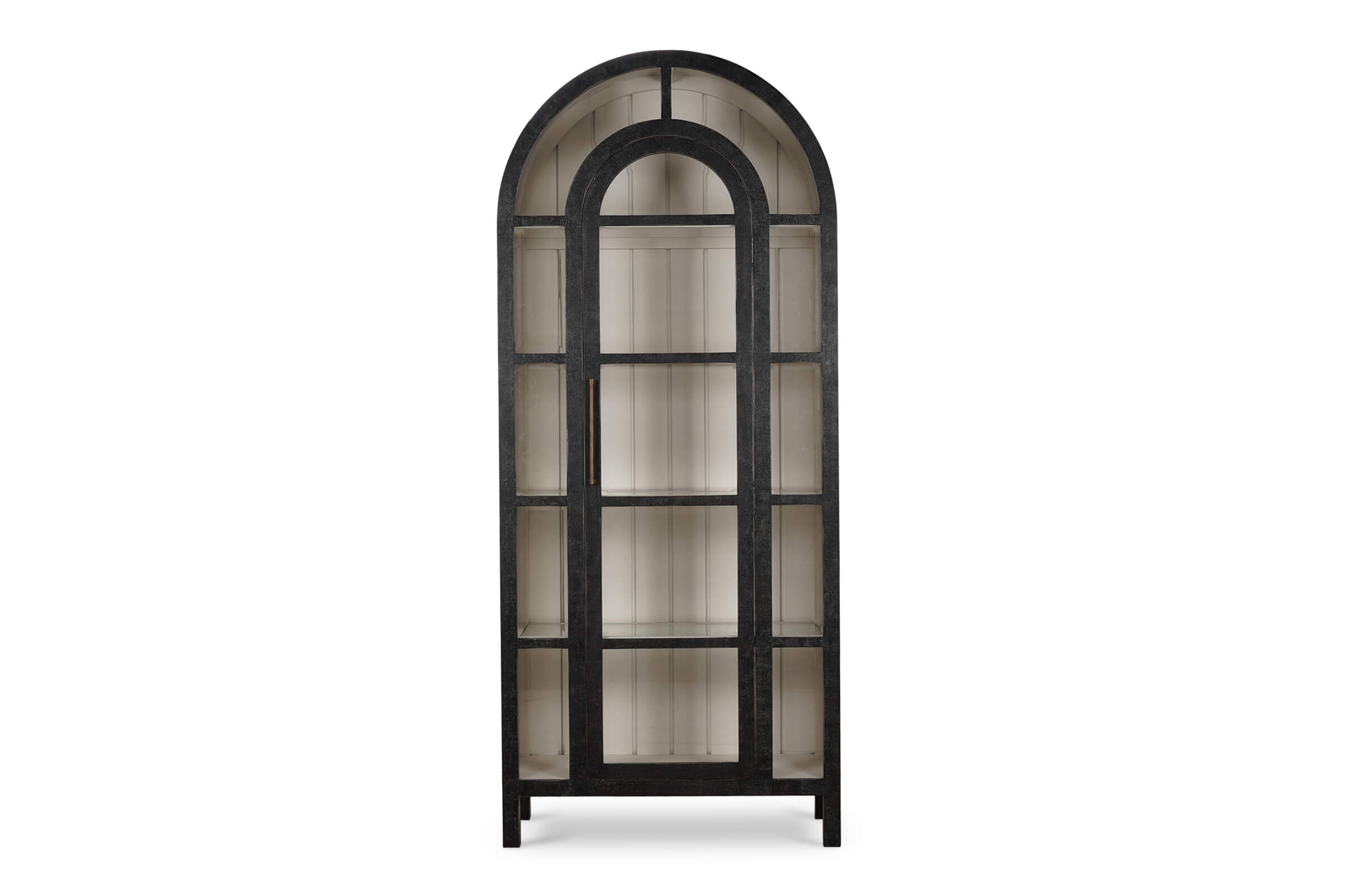 Vannes Display Cabinet w/ Glass Shelves