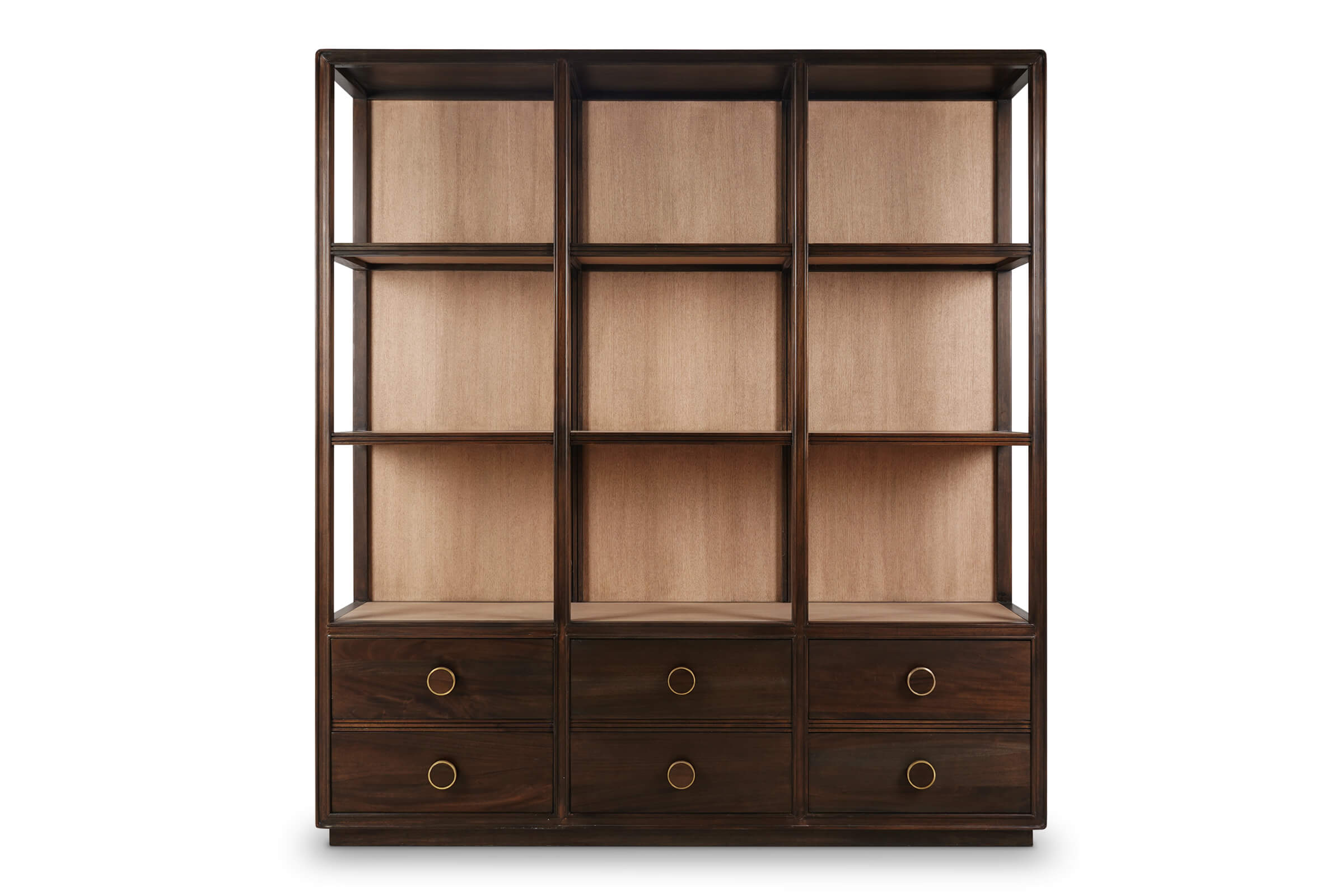 Cohan Open Cabinet w/ 6 Drawers