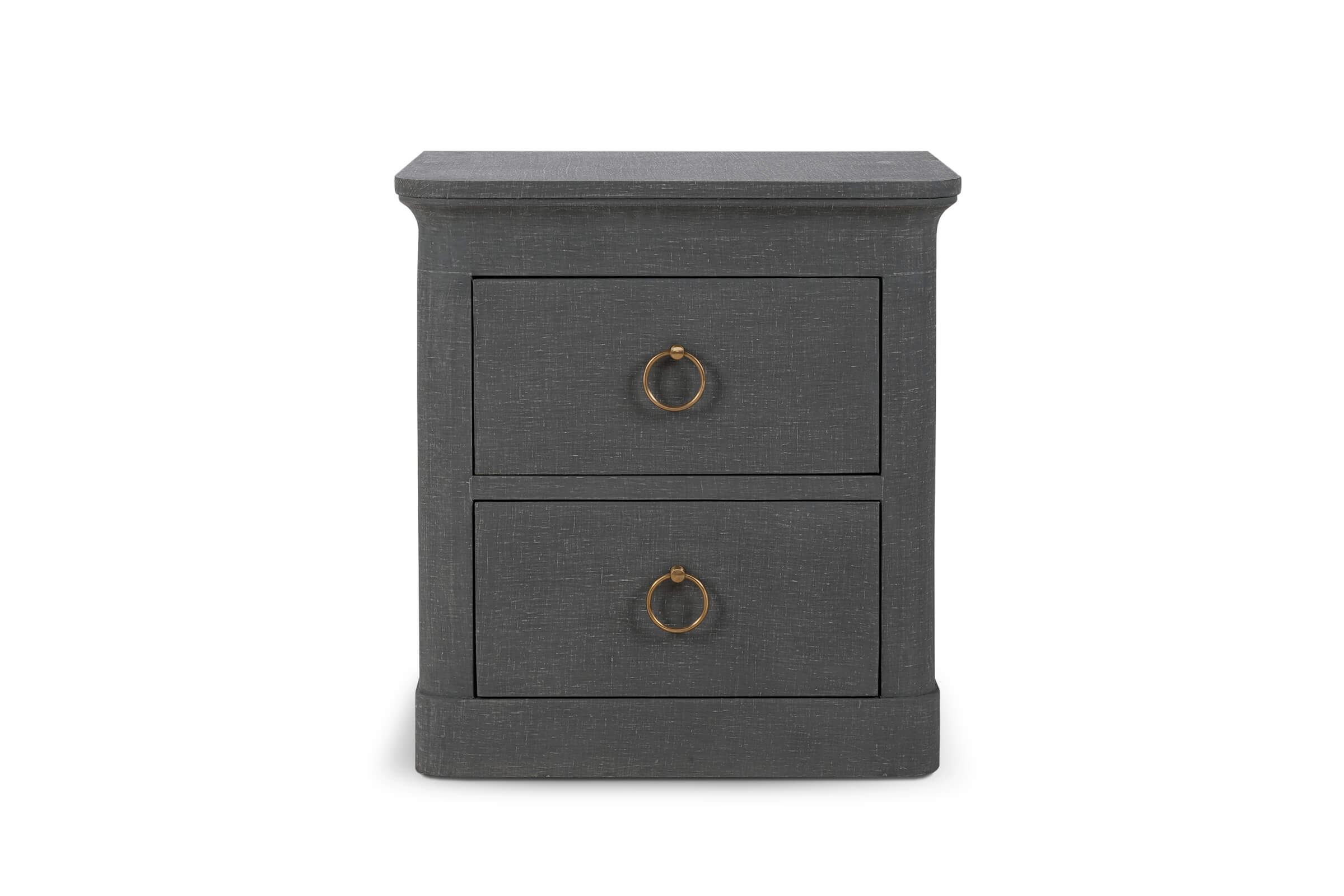 Claremont Linen Wrapped Bedside Cabinet