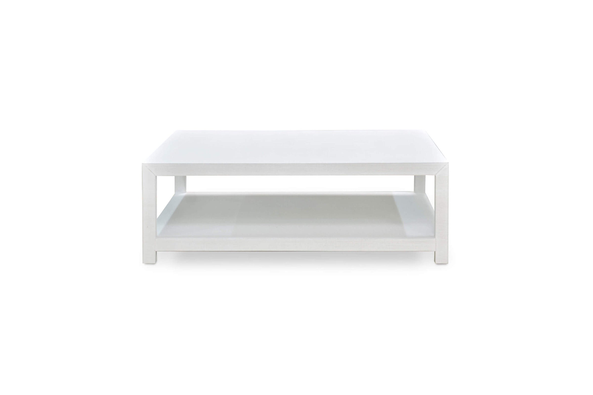 Milan Square Linen Wrapped Coffee Table