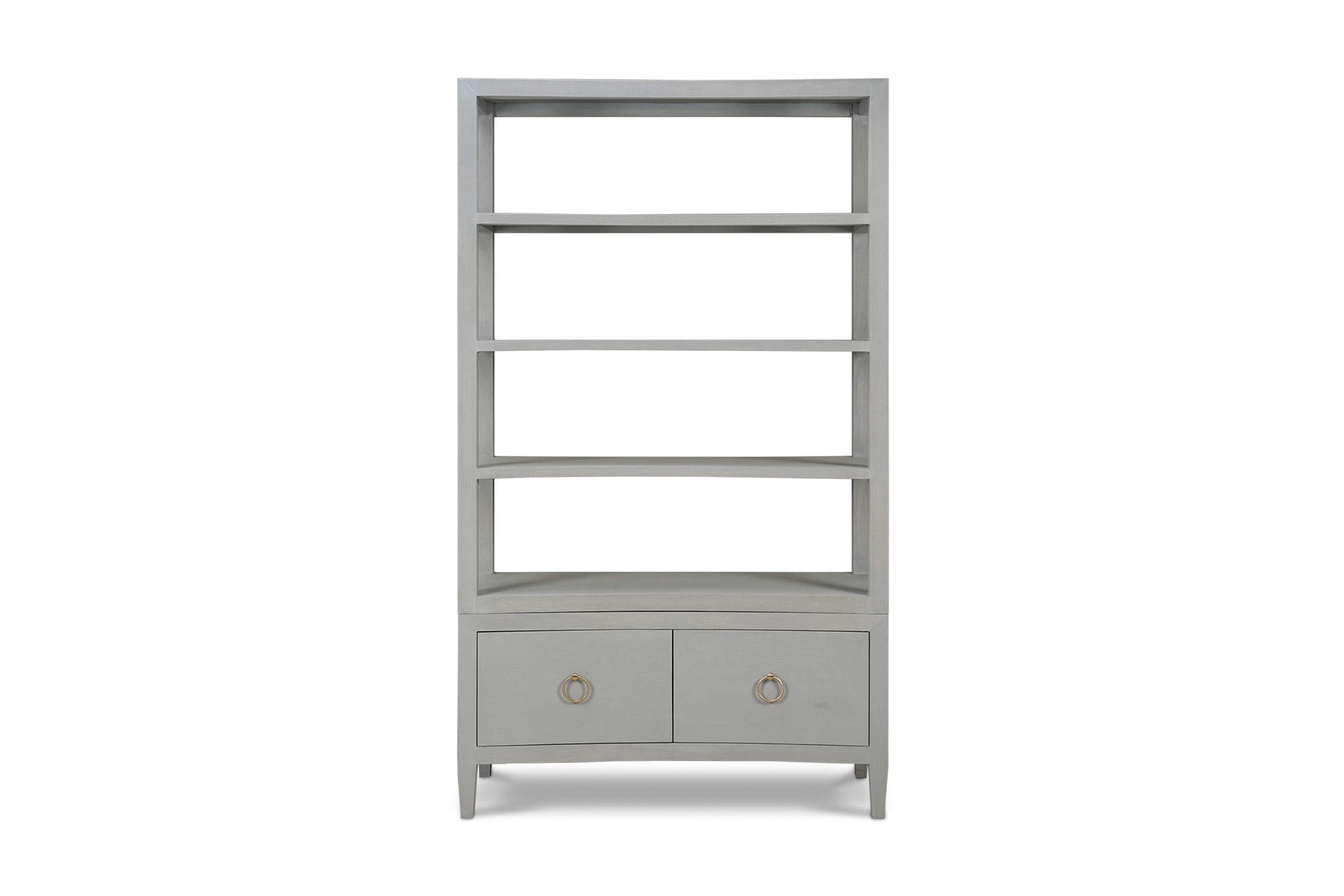 Westminster Concave Linen Wrapped Shelving Unit
