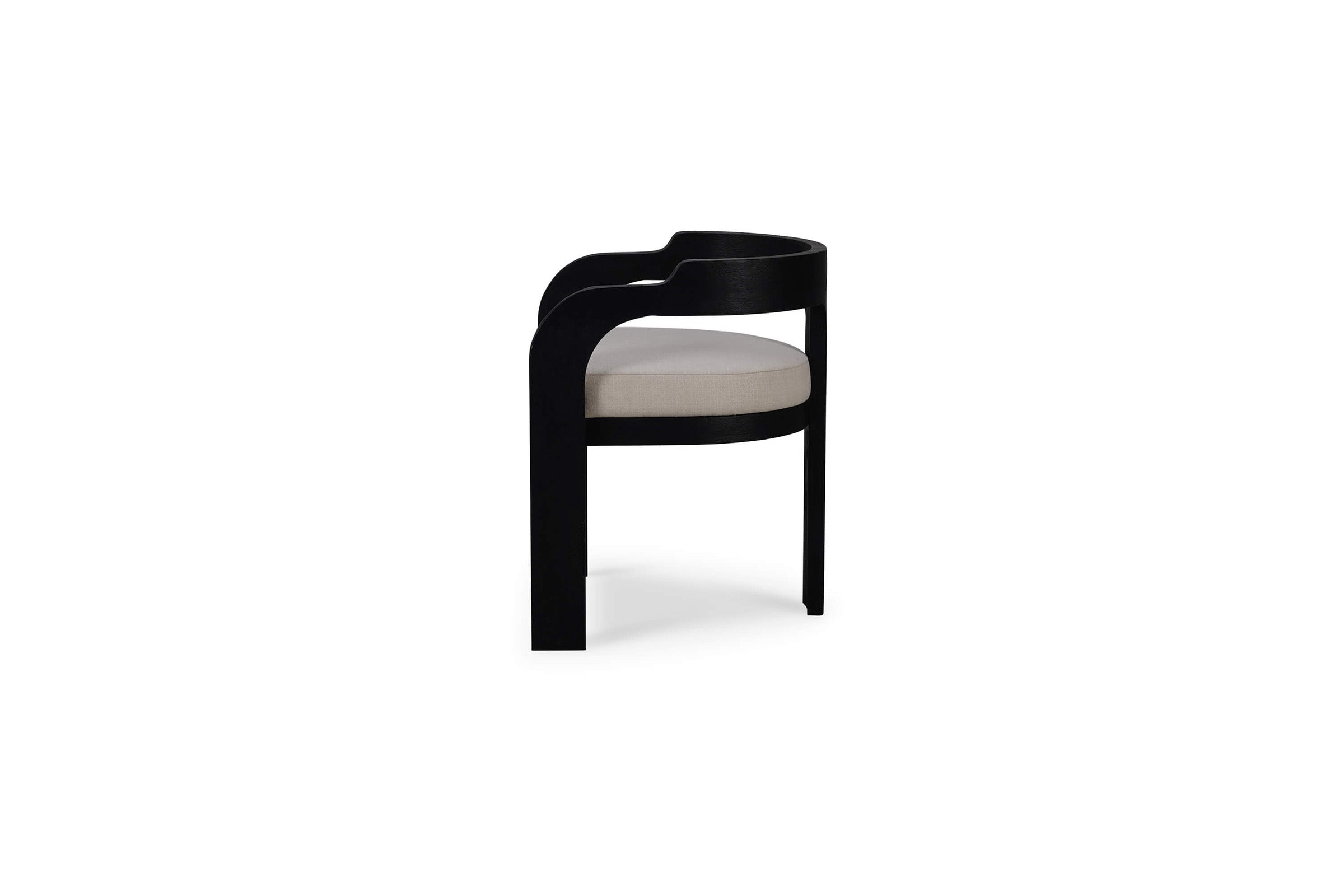 Momo Dining Chair w/ Wooden Back