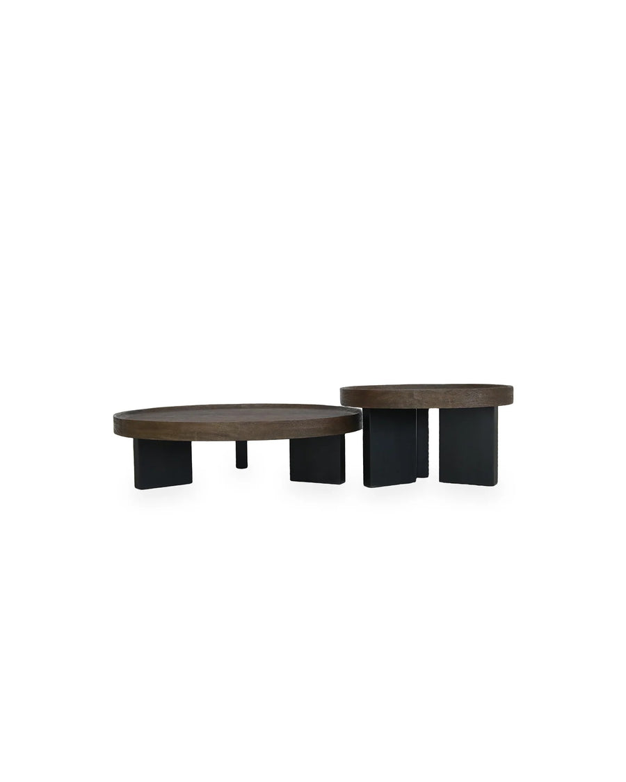 Calypso Nesting Table, Rugged Tea