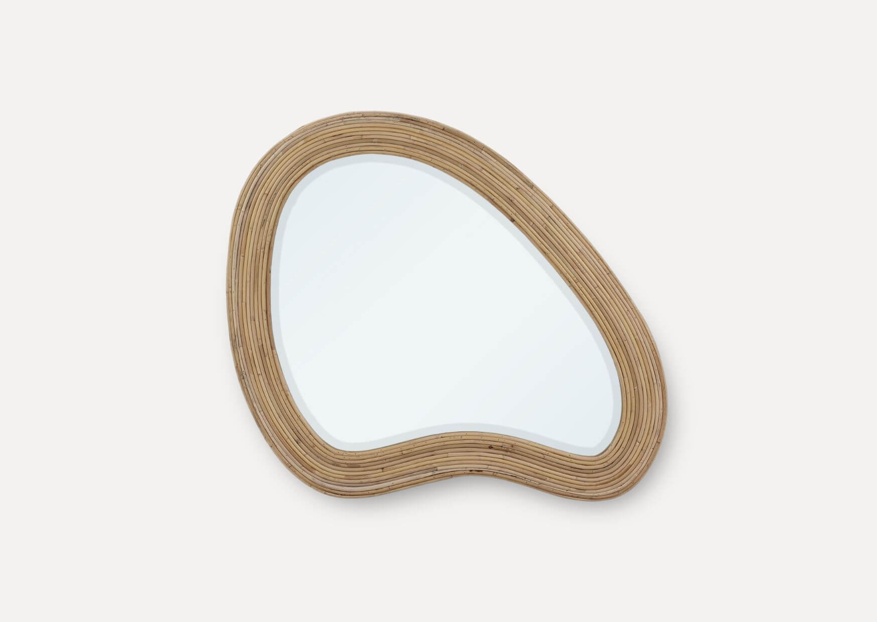 Tide Rattan Mirror