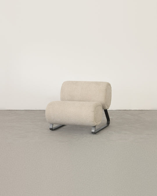 Ciel Chair in Mochaccino bouclé